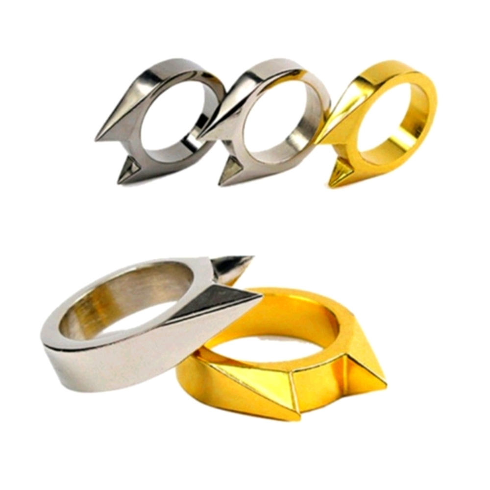 ✅ Spiked Brass knuckle Ring